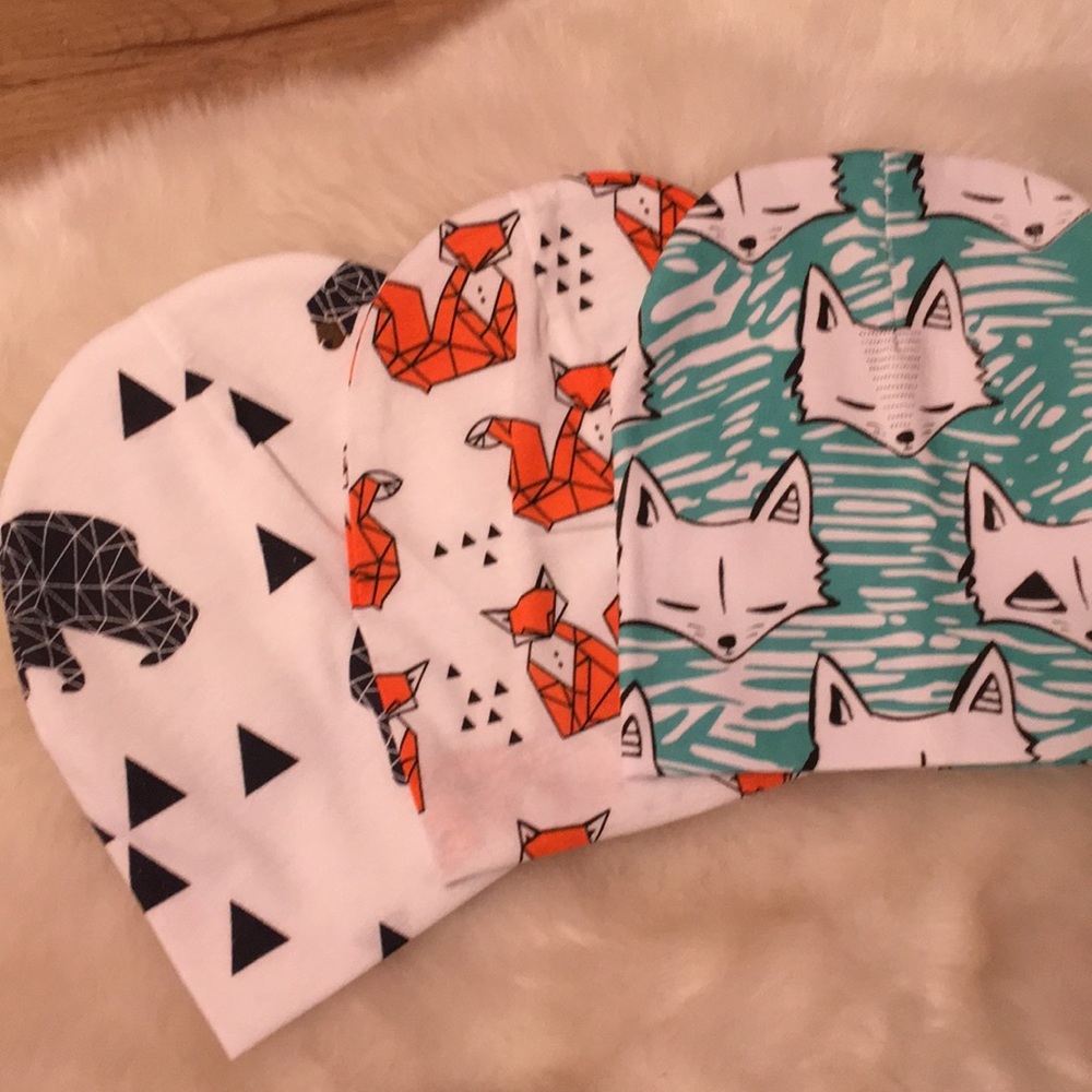 Bundle Baby Beanies Bear Fox